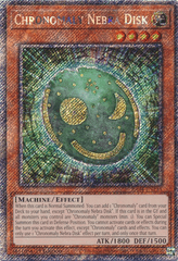 Chronomaly Nebra Disk - RA04-EN213 - (Platinum Secret Rare) - 1st Edition